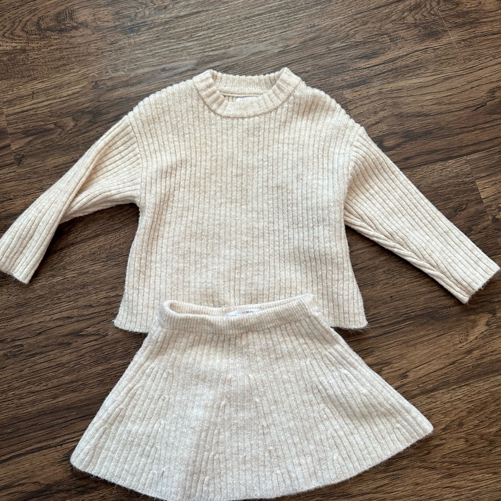 Zara knitwear set